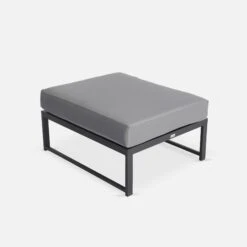 Salon De Jardin Modulable Aluminium 5 Places Couleur : Anthracite / Gris 14 Salon De Jardin Modulable Aluminium 5 Places Couleur : Anthracite / Gris -Mobilier de maison AF3007ATGY 05