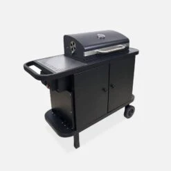 Barbecue Charbon Connecté, Allumage Rapide + Accessoires 9 Barbecue Charbon Connecté, Allumage Rapide + Accessoires -Mobilier de maison BBQSNG2BT 02