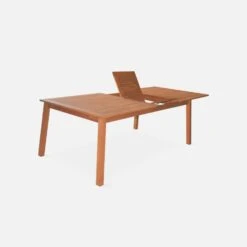 Table De Jardin Extensible Bois 12 Places -Mobilier de maison EC300R10 02