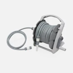 Dévidoir Mural Automatique Avec Tuyau D'arrosage, 20m 7 Dévidoir Mural Automatique Avec Tuyau D'arrosage, 20m -Mobilier de maison EXWH20MINI 02