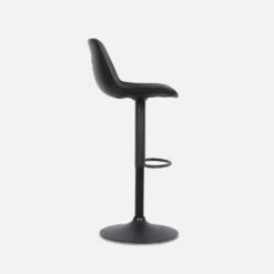 Tabouret Bar Réglable 60,5/81,5cm Simili Cuir (lot De 2) Couleur : Noir 12 Tabouret Bar Réglable 60,5/81,5cm Simili Cuir (lot De 2) Couleur : Noir -Mobilier de maison IBSAJPUX2BK 03