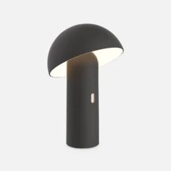 Lampe De Table Sans Fil Nomade à Tête Orientable Intérieur / Extérieur H 28cm Couleur : Noir -Mobilier de maison ILUMTHOM28BK 01