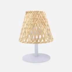 Lampe LED Nomade Sans Fil Intérieur/extérieur, En Bambou 5 Lampe LED Nomade Sans Fil Intérieur/extérieur, En Bambou -Mobilier de maison ILUMTOL26BAMB 01