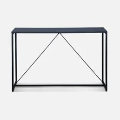 Console Métal Avec Barre De Renfort -Mobilier de maison INDUCOT120BK 02
