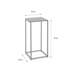 Table D'appoint Gigogne/ Bout De Canapé (lot De 2) -Mobilier de maison INDUSTX2BK MENS 01