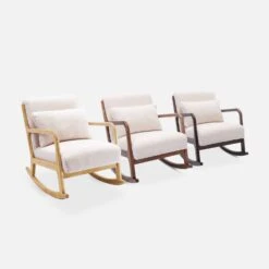 Rocking Chair Scandinave Bouclettes 15 Rocking Chair Scandinave Bouclettes -Mobilier de maison IRACSCABOUCL 05