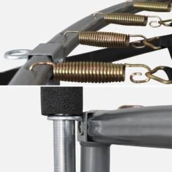 Trampoline 250 Cm Avec Pack D'accessoires Couleur : Gris 11 Trampoline 250 Cm Avec Pack D'accessoires Couleur : Gris -Mobilier de maison KIT250LCGREY 04