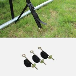 Trampoline 250 Cm Avec Pack D'accessoires Couleur : Gris 12 Trampoline 250 Cm Avec Pack D'accessoires Couleur : Gris -Mobilier de maison KIT250LCGREY 06