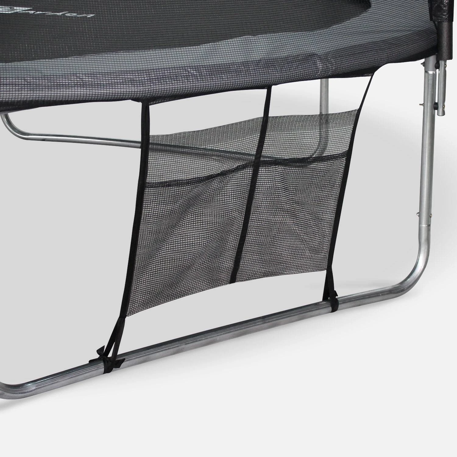 Trampoline 400cm Avec Pack D'accessoires Couleur : Gris 4 Trampoline 400cm Avec Pack D'accessoires Couleur : Gris â Image 4