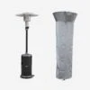 Parasol Chauffant Gaz 12,5kW Avec Housse De Protection Couleur : Noir