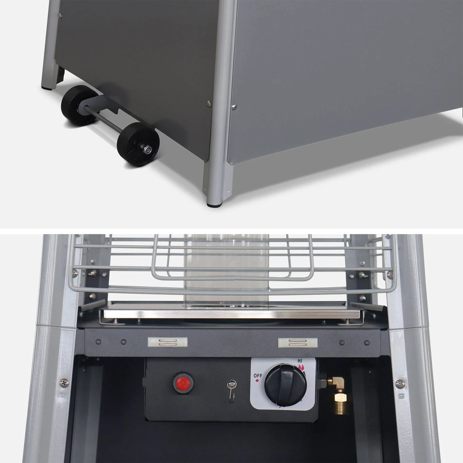 Parasol Chauffant Gaz 10.5KW Avec Housse De Protection 3 Parasol Chauffant Gaz 10.5KW Avec Housse De Protection – Image 3