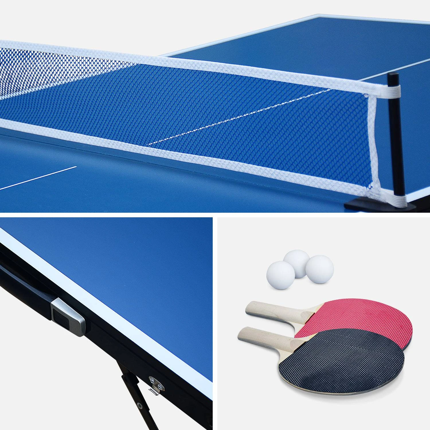 Mini Table Ping Pong Pliante Avec Accessoires 4 Mini Table Ping Pong Pliante Avec Accessoires – Image 4
