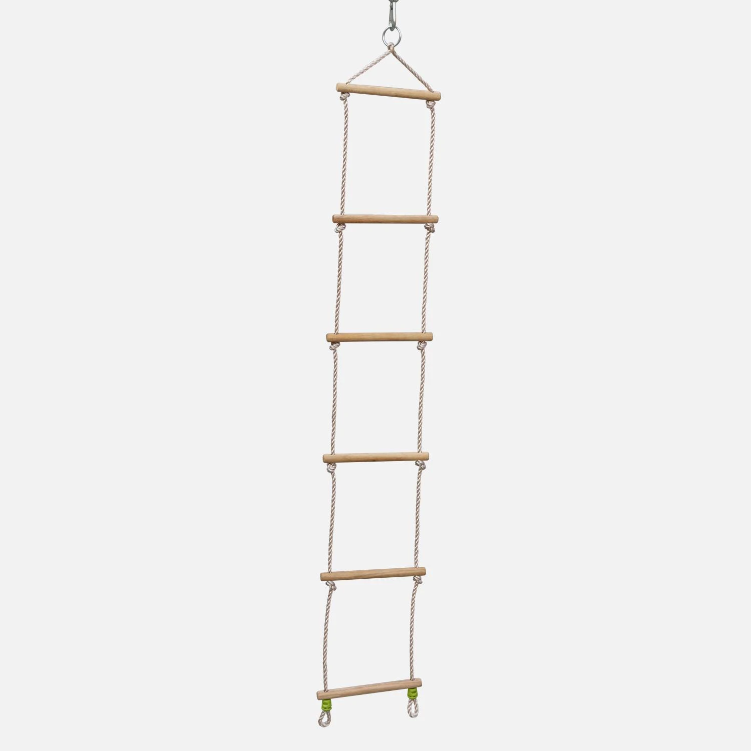 Aire De Jeux Balançoires, échelle En Corde 3 Aire De Jeux Balançoires, échelle En Corde – Image 3