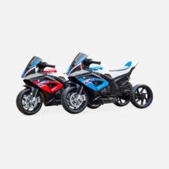 Moto électrique Enfant BMW HP4 6V, 1 Place Couleur : Bleu -Mobilier de maison ROCMOTOBMW6BLU 06