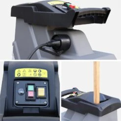 Broyeur De Branches Et Végétaux électrique 2800W -Mobilier de maison SHL2800WAC 03