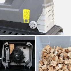 Broyeur De Branches Et Végétaux électrique 2800W -Mobilier de maison SHL2800WAC 04