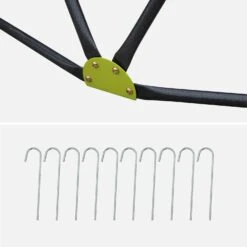 Dôme D'escalade Avec Toboggan -Mobilier de maison SL120DC 03