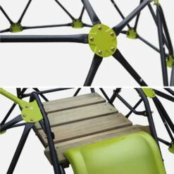 Dôme D'escalade Avec Toboggan -Mobilier de maison SL120DC 04