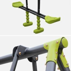 Portique Balançoires, Face à Face -Mobilier de maison SW195BRG 03