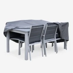 Housse De Protection Table De Jardin 6 Housse De Protection Table De Jardin -Mobilier de maison T175X123COVER 03