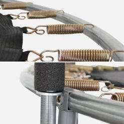 Trampoline 180cm Filet Protection Couleur : Bleu -Mobilier de maison TR180BLUE 04