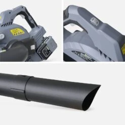 Aspirateur/ Souffleur à Batteries 18V 2.0Ah + 2 Batteries -Mobilier de maison VAC26BAT20V2X2 04