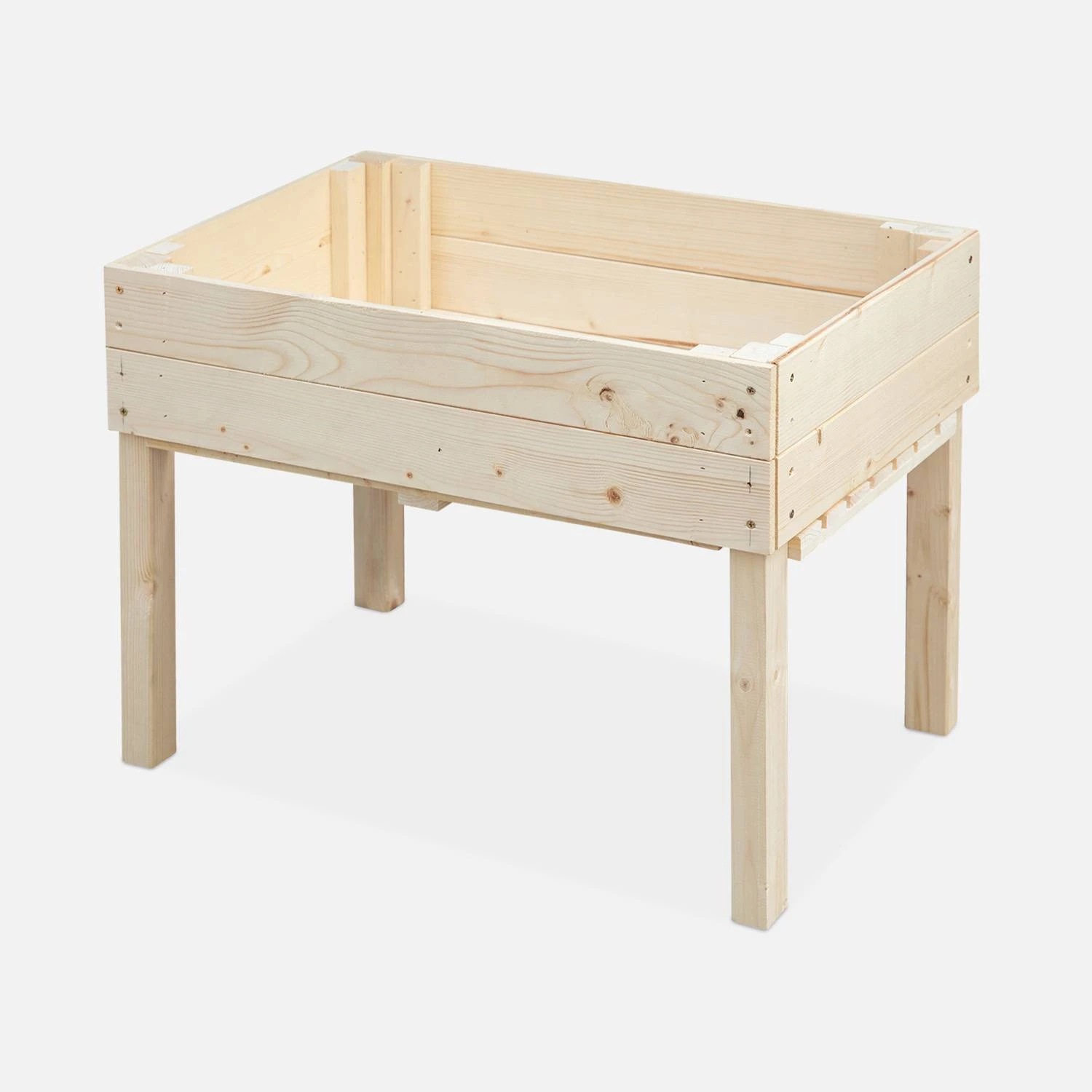 Carré Potager Pour Enfants En Bois Sur Pieds 2 Carré Potager Pour Enfants En Bois Sur Pieds – Image 2