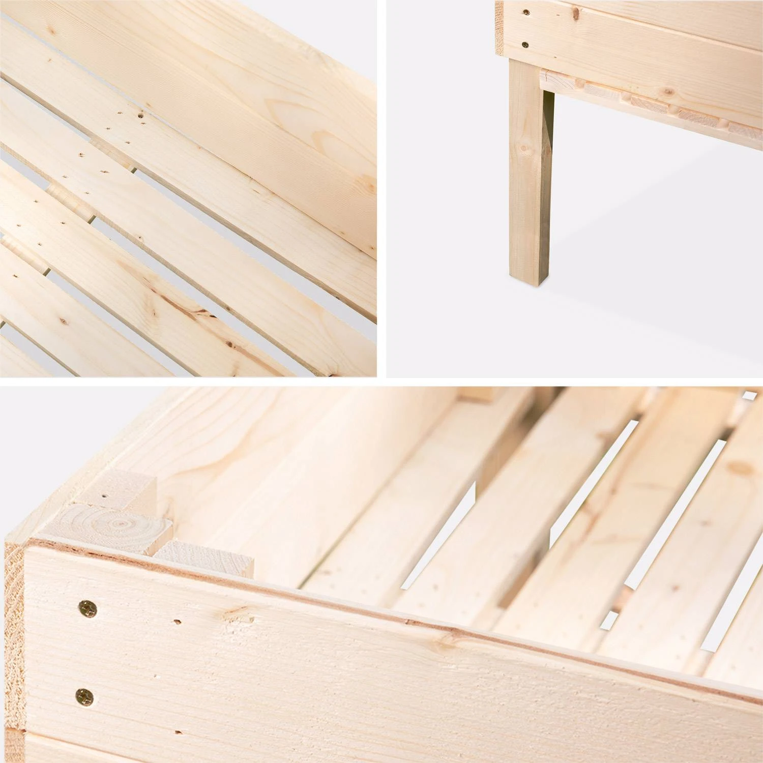 Carré Potager Pour Enfants En Bois Sur Pieds 8 Carré Potager Pour Enfants En Bois Sur Pieds – Image 8