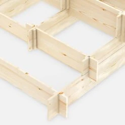 Carré Potager En Bois, 5 étages Et 5 Compartiments -Mobilier de maison VGSTEP93 03