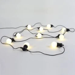 Guirlande Lumineuse Extérieure 4,5m Couleur : Blanc Chaud -Mobilier de maison XMASGG50WH 02