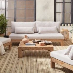 Salon De Jardin Bois Premium 5 Places Couleur : Bois / Beige 11 Salon De Jardin Bois Premium 5 Places Couleur : Bois / Beige -Mobilier de maison ac4xxlbg 19bf401e4a52b0c3e02d3ef85e9ad7f0