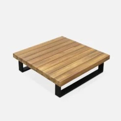 Salon De Jardin Bois Et Aluminium 5 Places Couleur : Gris 6 Salon De Jardin Bois Et Aluminium 5 Places Couleur : Gris -Mobilier de maison acaf0012at facd29445d85963d6128577da3ebe117