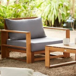 Salon De Jardin Bois 5 Places Couleur : Bois / Gris 10 Salon De Jardin Bois 5 Places Couleur : Bois / Gris -Mobilier de maison ach3005gy 6067d13d1ec39b5de49f808d2ef718bb
