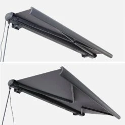 Store Banne électrique 3x2,5m Couleur : Gris -Mobilier de maison awa3x25fcgy 7bb006c8c5643be74af52df14bbfaba5