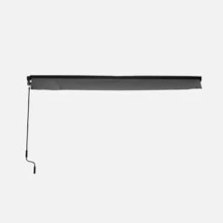 Store Banne Manuel 3x2m Couleur : Gris -Mobilier de maison awm3x2kdgy b07fd4da1ffd46f988cca272cb8c937c