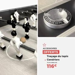 Authentique Baby-foot D'intérieur, Fabriqué En France -Mobilier de maison babyfsinsgy 185fb8fc48d8e105c52e645ecc16d8f3