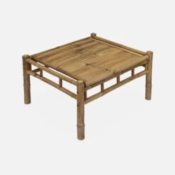Salon De Jardin Bambou 4 Places -Mobilier de maison bamb3101nat f19a3be60a8ba25f72cd90f3d98e0439