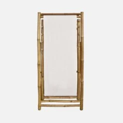 Chilienne Bambou , Toile Naturelle Pliable, Multi Positions 12 Chilienne Bambou , Toile Naturelle Pliable, Multi Positions -Mobilier de maison bambchilx1nat cce0e8875a39f848bb1aafa40ef601f2