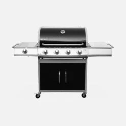 Barbecue Gaz 5 Brûleurs Dont 1 Feu Latéral Couleur : Noir 11 Barbecue Gaz 5 Brûleurs Dont 1 Feu Latéral Couleur : Noir -Mobilier de maison bbq3594bk 316f8c8b6af5be4c3bcf158eb9a54162