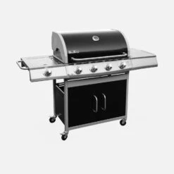 Barbecue Gaz 5 Brûleurs Dont 1 Feu Latéral Couleur : Noir 10 Barbecue Gaz 5 Brûleurs Dont 1 Feu Latéral Couleur : Noir -Mobilier de maison bbq3594bk e92b123c1b268ac0bbf527cbbb13467b