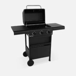 Barbecue Gaz 3 Brûleurs 8 Barbecue Gaz 3 Brûleurs -Mobilier de maison bbqdline3bk 541e840b773de4725fe36f279004fc93