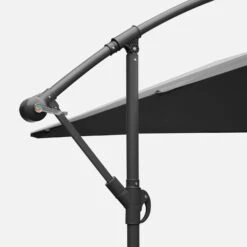 Parasol Déporté Carré 3x3m Couleur : Gris -Mobilier de maison bu3x3gy 276b7342b4d24d7c77a2b2e34bde5d3e