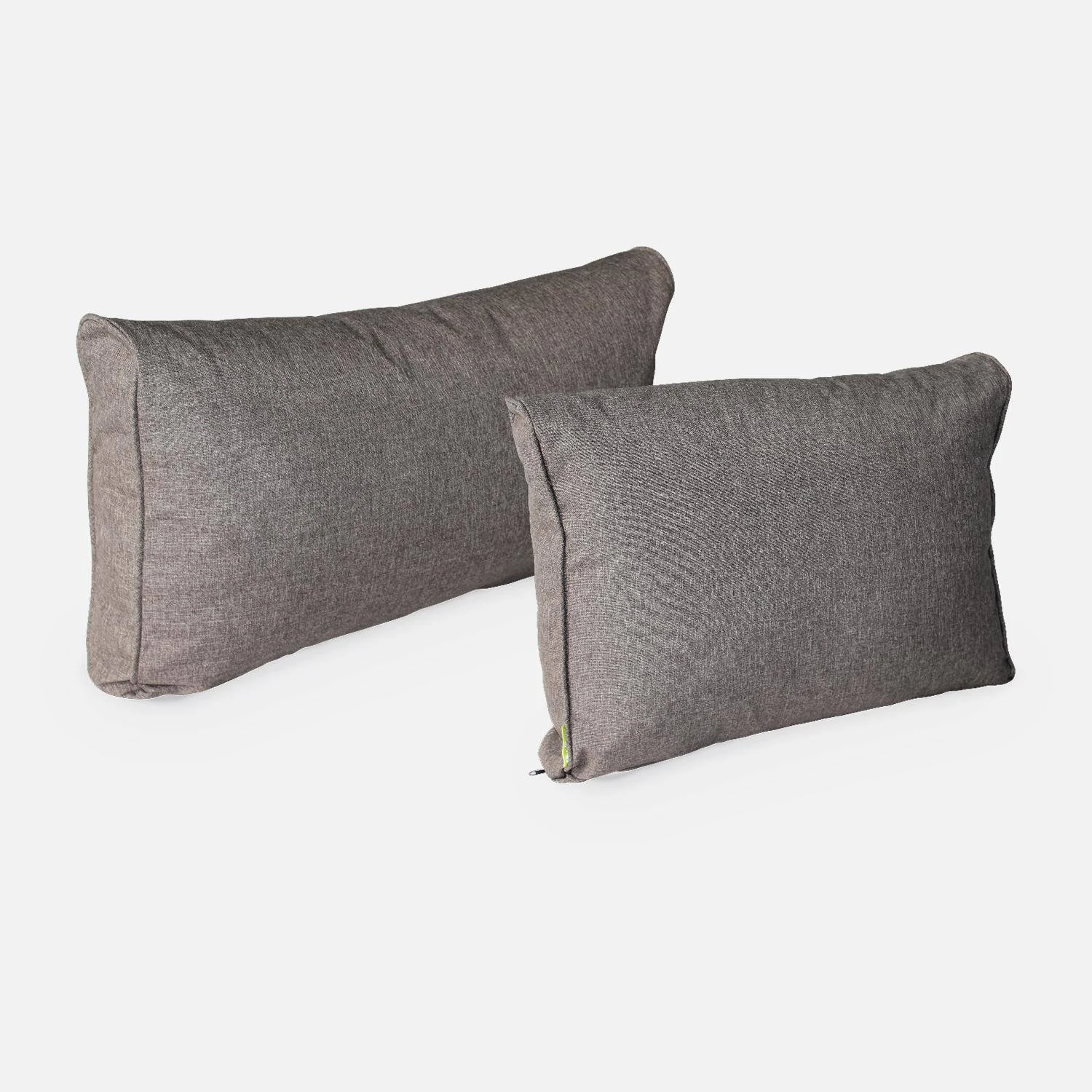 Housses De Coussins Pour Salon De Jardin Couleur : Gris 4 Housses De Coussins Pour Salon De Jardin Couleur : Gris – Image 4