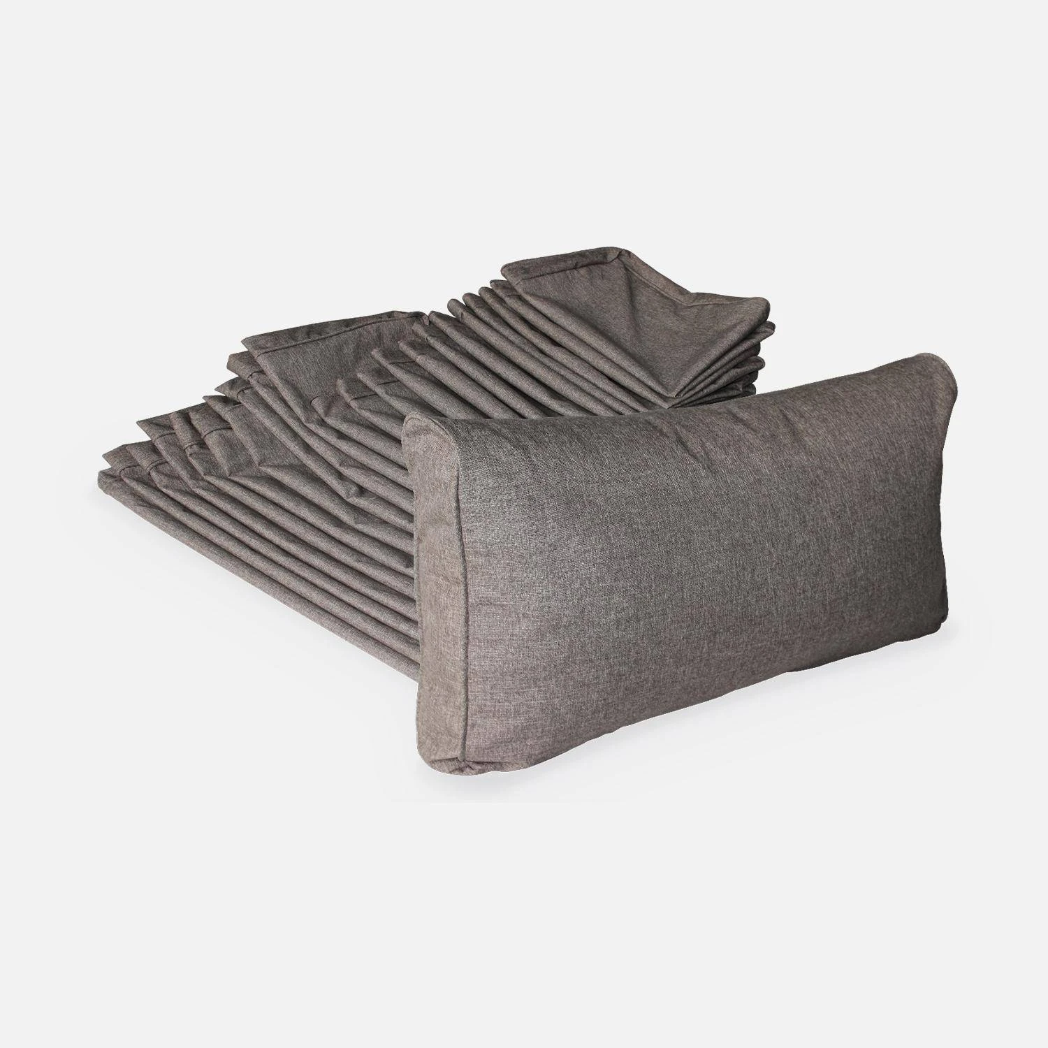 Housses De Coussins Pour Salon De Jardin Couleur : Gris 1 Housses De Coussins Pour Salon De Jardin Couleur : Gris