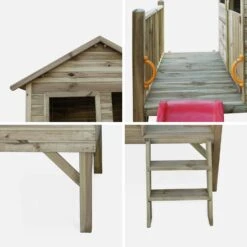 Cabane Enfant Bois FSC 2m² -Mobilier de maison cwh2sl 71df43b4b359aadcad1d5b9cf0eb3b5d