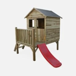 Cabane Enfant Bois FSC 2m² -Mobilier de maison cwh2sl f258001b4da8544f9535bcd3d14c21a0