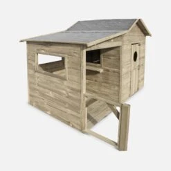 Maisonnette En Bois FSC De 3m² -Mobilier de maison cwh3p 703a2b984167f1813df960e689451185