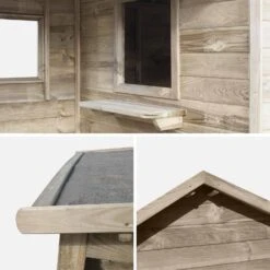 Maisonnette En Bois FSC De 3m² -Mobilier de maison cwh3p b58e96e0dd1c587fcf584009eba3d8a4