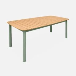 Table De Jardin Bois Et Métal 6 Places -Mobilier de maison ec190r6seggy 75c32bed6e55412af2a3fb6243177cd4