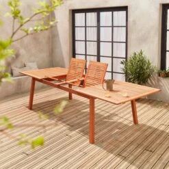 Table De Jardin Extensible Bois 12 Places -Mobilier de maison ec300r10 10d592032f653ba14d43fd7da0c7e919